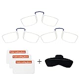 Noble Ultra Slim and Flat Reading Glasses Thin and