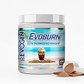 Evogen Evoburn - Thermogenic Fat Burner for Men & Women | Energy, Focus, & Appetite Control | Advanced Metabolism Booster Fat Burner Formula with MitoBurn & Caffeine | Iced Mocha Coffee | 30 Servings