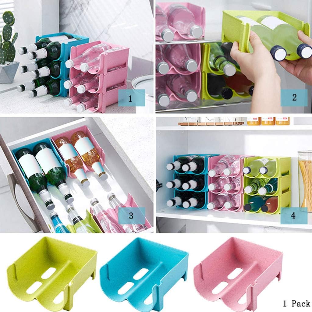Space Saver Wine Rack For SMEG Fridge Freezer – Bottle Holder Shelf Organizer
