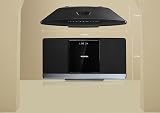 Roxel RCD-320 Micro Hi Fi System with CD DAB FM Bluetooth USB AUX White LED view 5
