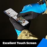 toolant 100% Waterproof Winter Gloves Touchscreen Thermal Insulated Blue Large view 5