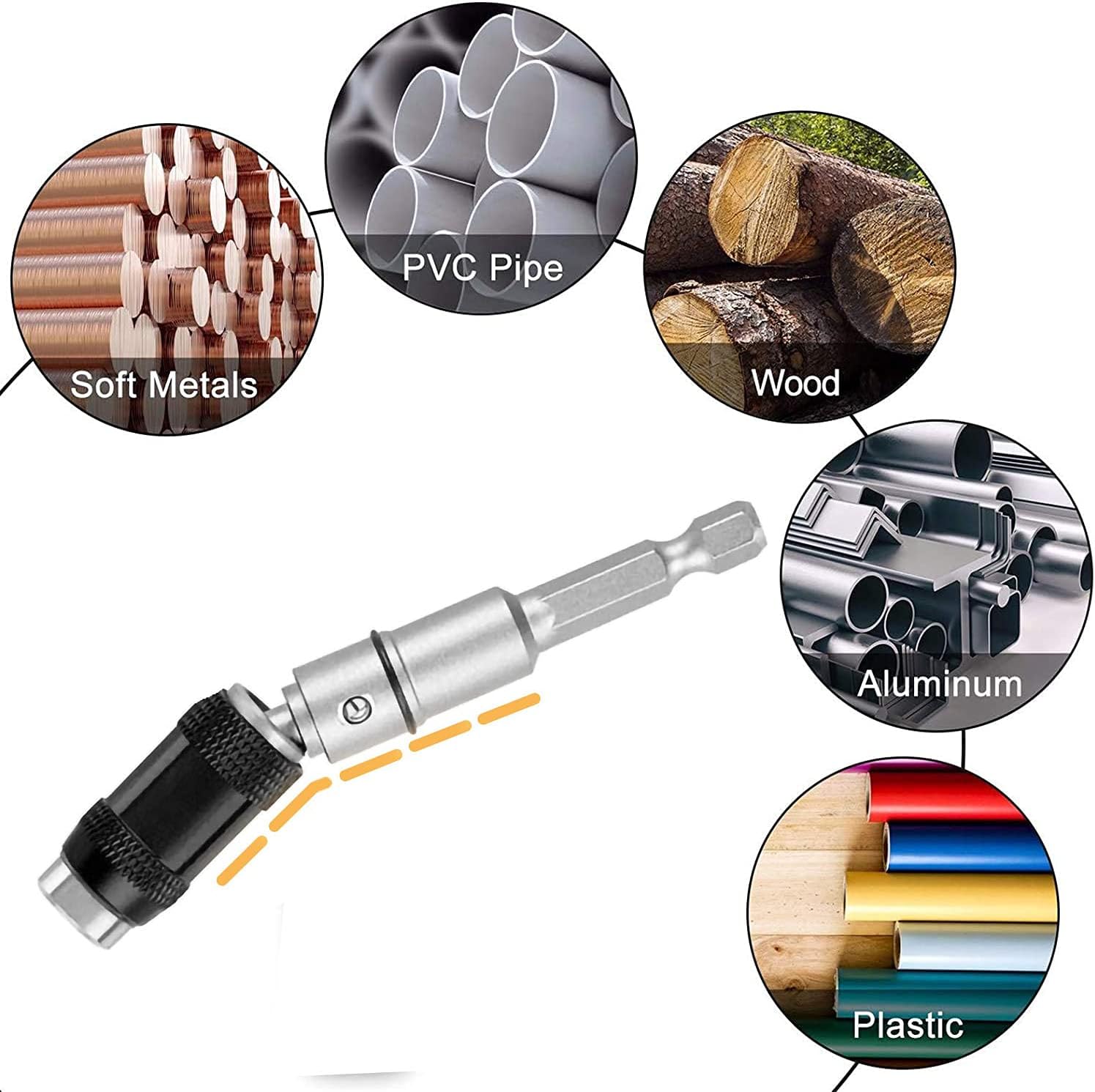 fast shipping worldwide Magnetic Screw Drill Tip 1/4u2033, Flexible