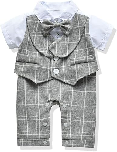 baby boy dressy romper