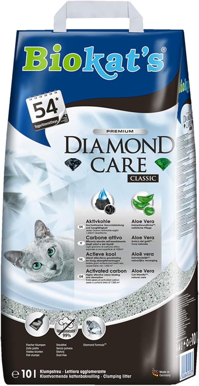Biokat's Diamond Care Classic Cat Litter Litter for Cats