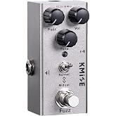Kmise Compressor Guitar Effect Pedal,True Bypass DC 9V Mini Stompbox | Compact Design for Gigs;Space‑Saving for Pedalboards;DC 9V Adapter Required;No Battery Supported;Adapter Sold Separately
