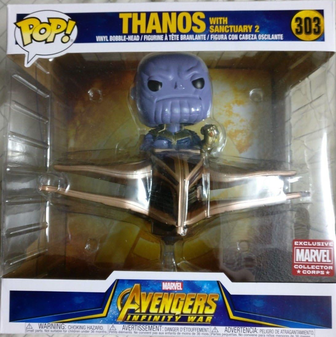 funko pop marvel avengers infinity war thanos vinyl action figure