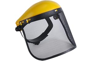 GARENDE Chainsaw Face Shield Protection Protective with Steel Wire Mesh Face Shield Professional for Chainsaw Trimmer Gardeni