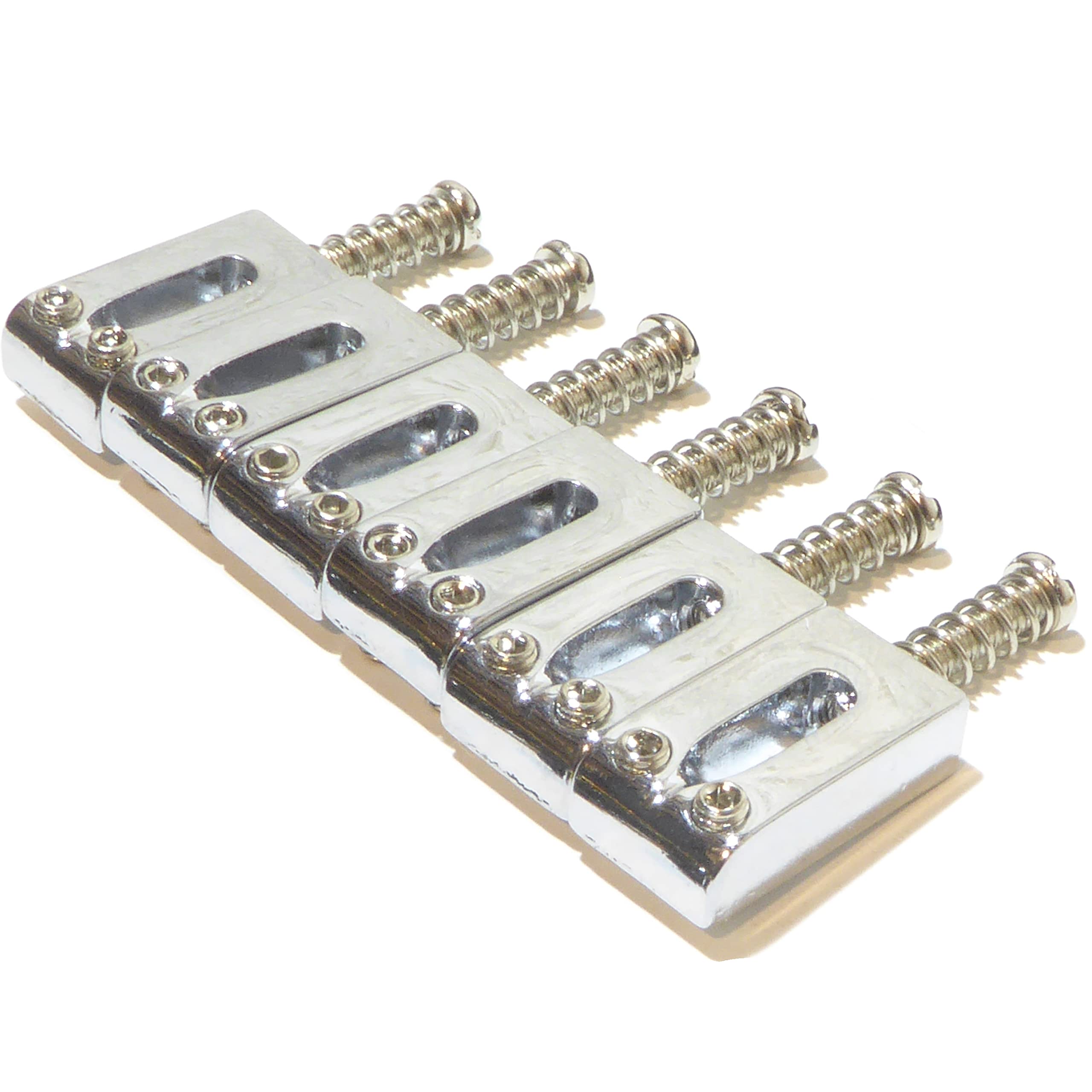 Chrome guitar saddles for electric guitar bridge or tremolo 10.8mm spacing