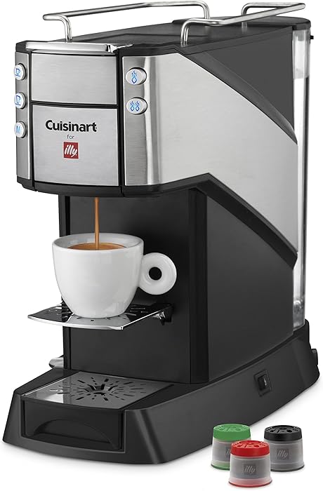 Cuisinart EM-400 Buona Tazza Single Serve Espresso Maker, Black