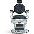 Lilfurni Vintage Barber Chair for Hairdressers Heavy Tattoo Shampoo Beauty Salon Equipment