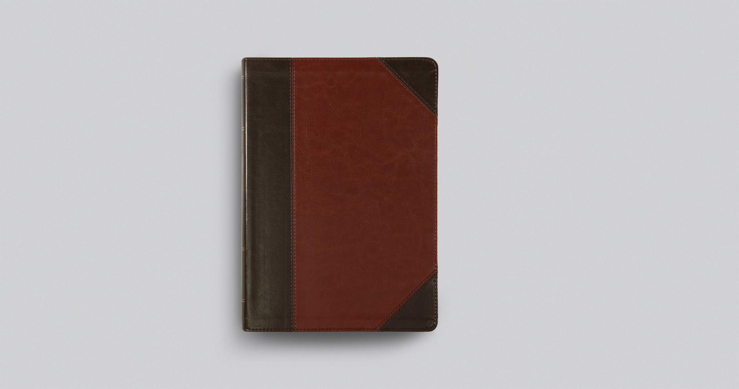 ESV Study Bible, Large Print (TruTone, Brown/Cordovan, Portfolio Design)