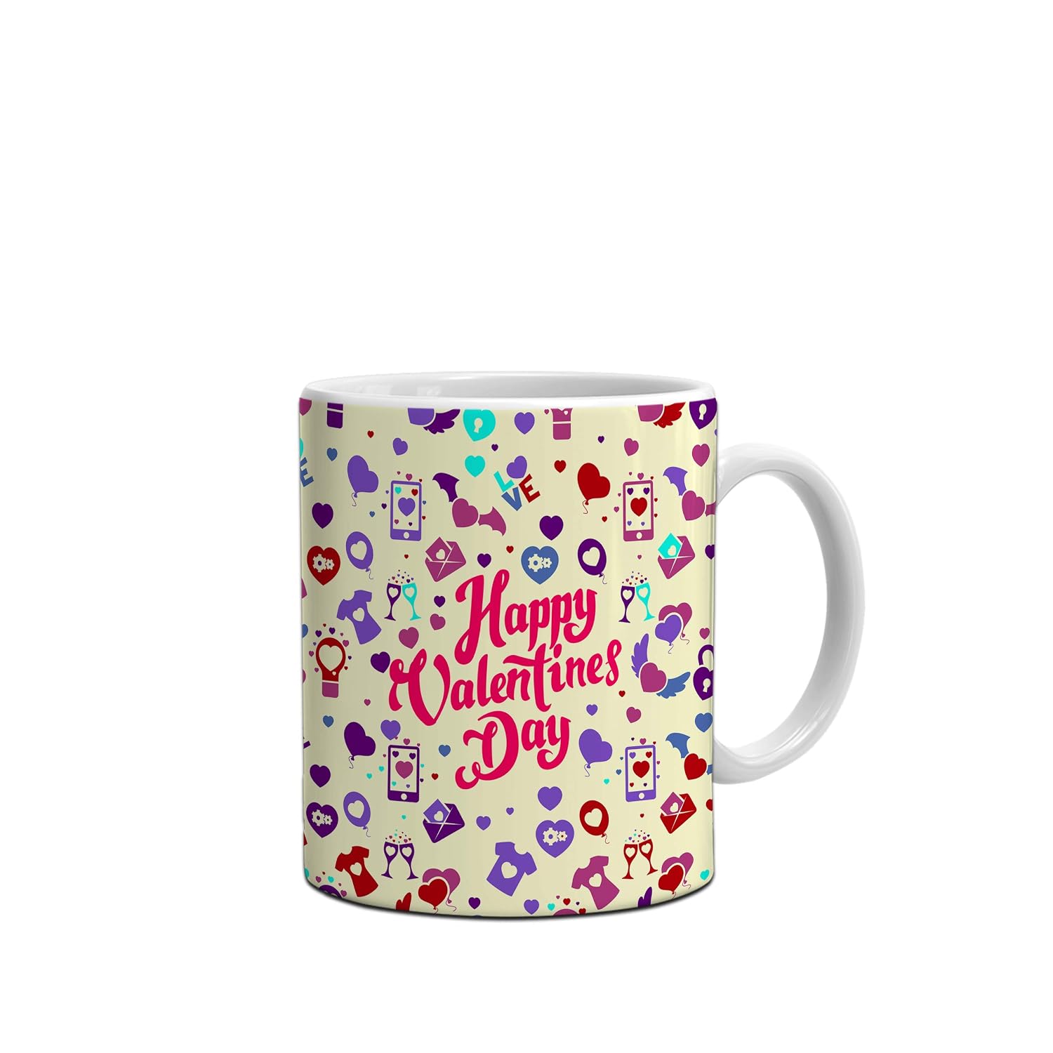 Valentine day coffee mug