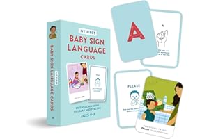 My First Baby Sign Language Flash Cards: Essential ASL Signs to Learn and Practice