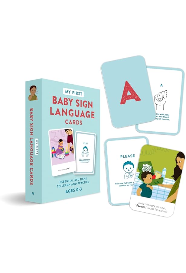 Amazon.com: Baby Sign Language Flash Cards: A 50-Card Deck