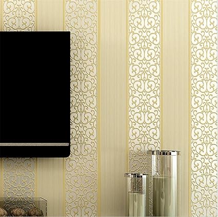 Wallpaper Thicker Mediterranean Style 3d Paper Vertical