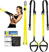 Sling Trainer Full Body Training Home Gym Outdoor Yellow view 1