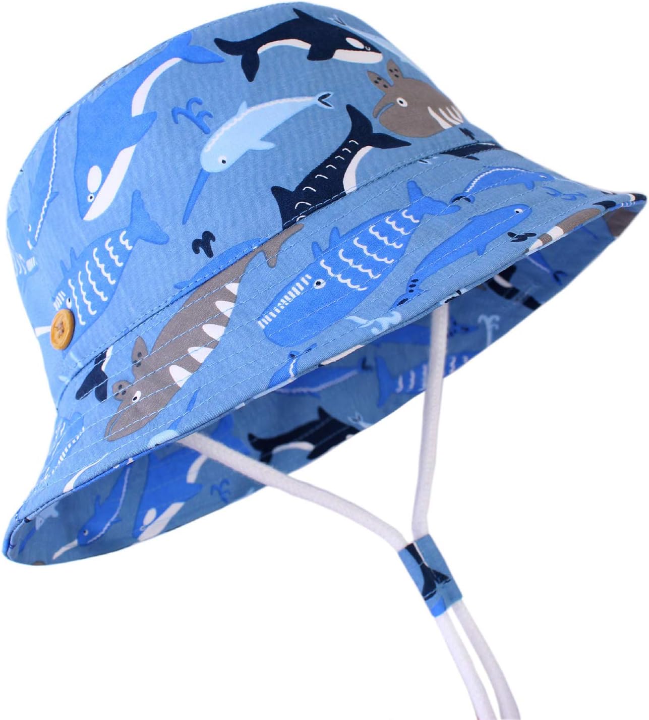 EVBEABaby Sun Hat Summer Beach Sun Protection UPF 50+ Baby Girl Hats For Toddler Boy Kid Bucket Hat