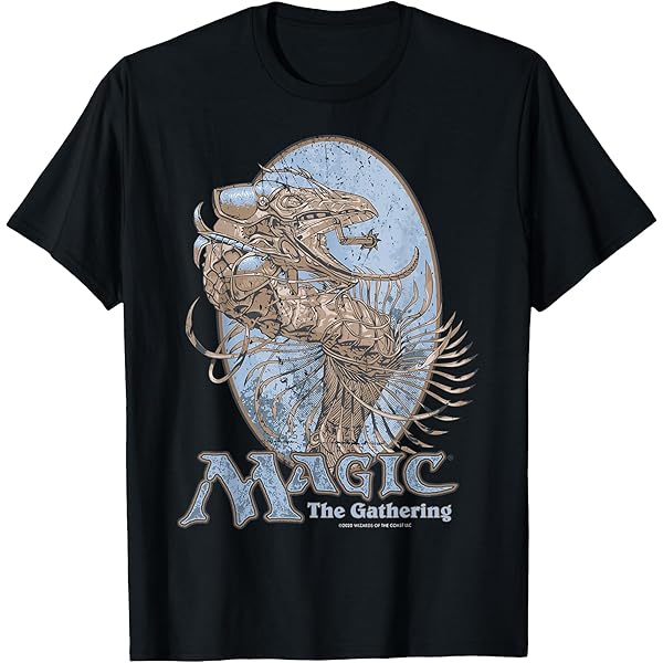 mtg  MAGIC:THE GATHERING 半袖Tシャツ L Amazon.com: Magic: The Gathering Vintage Logo Line T-Shirt