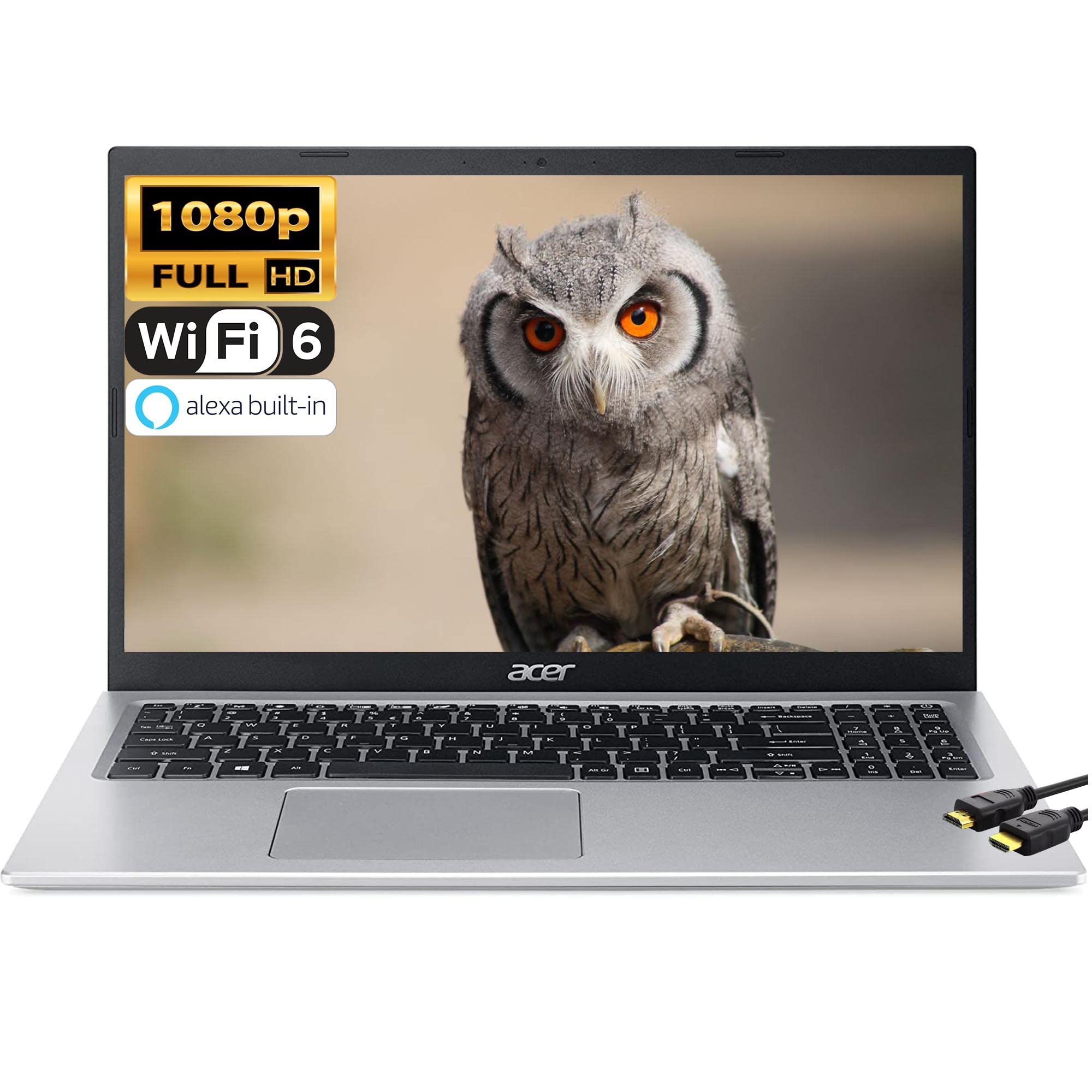 acer 2022 Aspire 5 Slim 15.6" FHD Laptop, 11th Gen