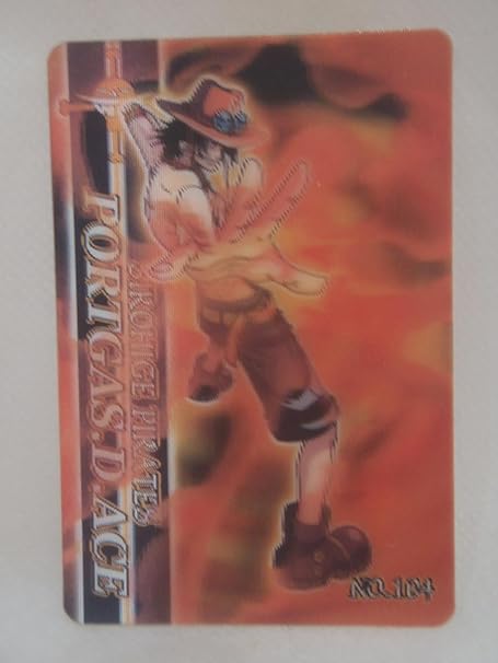 Amazon ワンピース One Piece カードコレクション プラ製 マジックカード エース 104 アニメ 萌えグッズ 通販