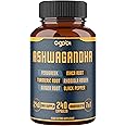 240 Capsules - 8 Month Supply - 7in1 with Fenugreek, Maca, Turmeric, Rhodiola, Ginger, and Black Pepper - Mood, Strength, Spirit and Energy Support Supplement