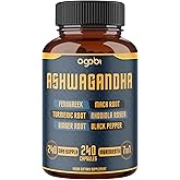 240 Capsules - 8 Month Supply - 7in1 with Fenugreek, Maca, Turmeric, Rhodiola, Ginger, and Black Pepper - Mood, Strength, Spirit and Energy Support Supplement