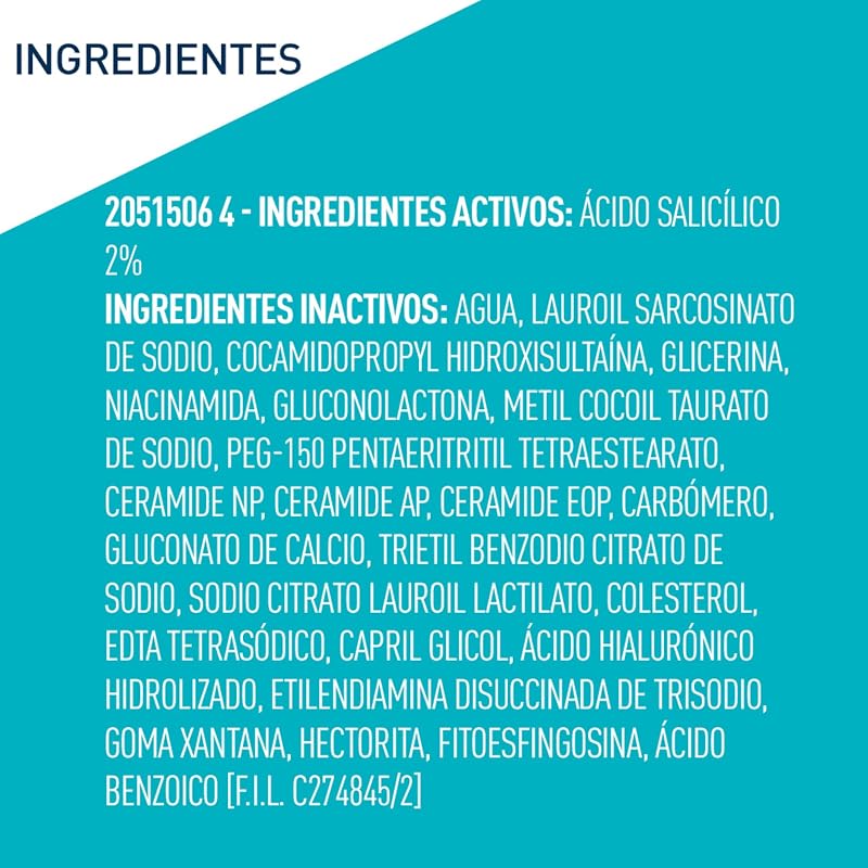 , Gel de Limpeza de Controlo de Imperfeições, Ácido Salicílico a 2%, 473 ml