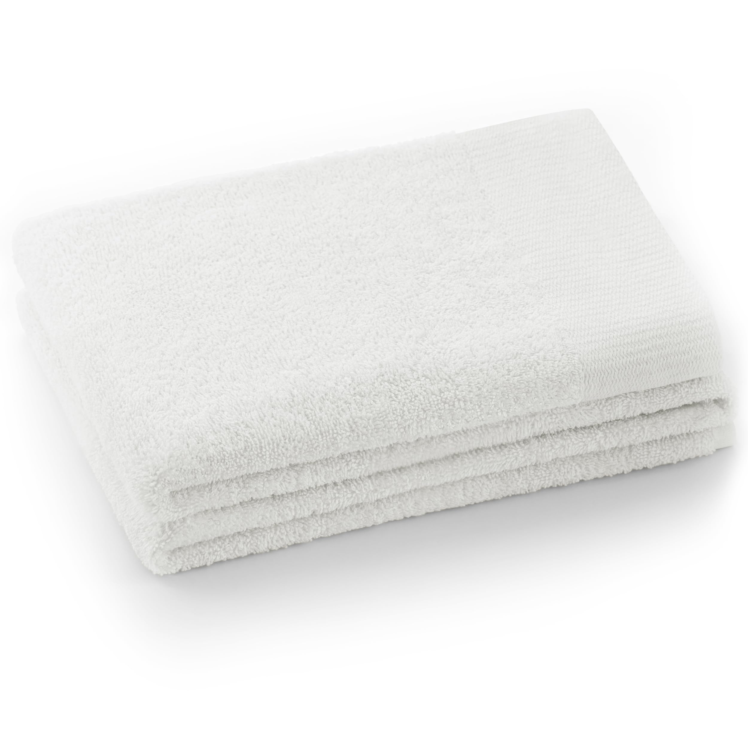 AmeliaHome Amari Towel White 50 x 100 cm 100% Cotton Quality Absorbent