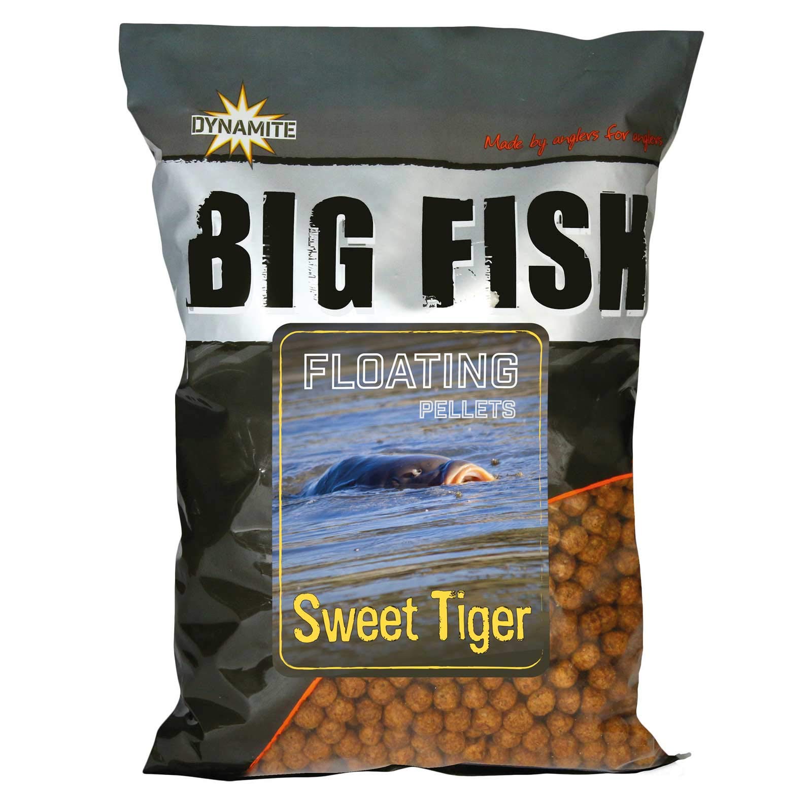 Dynamite Baits Big Fish Floating Pellets Sweet Tiger 1.1kg Bag