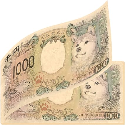Amazon Com Japanese Shiba Inu Banknote 1000 Yen Shiba Inu Bills Money Shibank Bill Memo Pack Of 10 Toys Games Amazon Com Japanese Shiba Inu Banknote 1000 Yen Shiba Inu Bills Money Shibank Bill Memo Pack Of 10 Toys Games