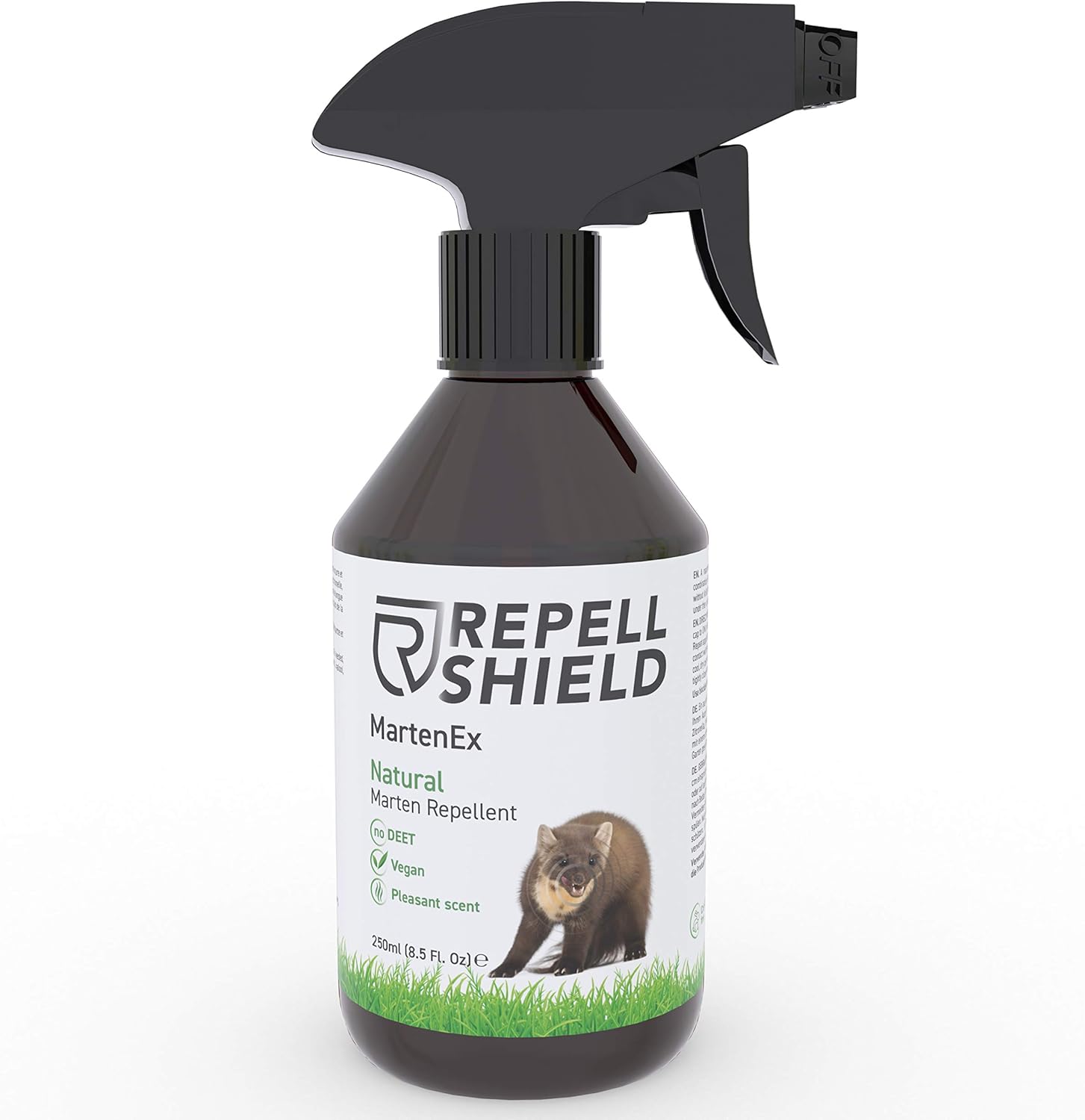 RepellShield Marten & Mole Repellent Spray, Natural Geraniol, Pet-Safe, Non-Toxic