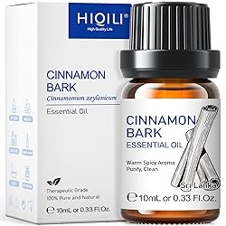 HIQILI Cinnamon Essential Oil,Pure Natural for