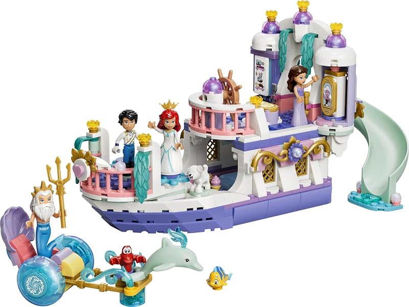 Barco de Casamento Real da Princesa Disney Ariel 43299