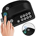 RV Master- Upgraded RV Door Lock Keyless Entry Keypad,Fingerprint RV Keyless Entry Door Lock,Camper Door Lock for Travel Trailer,Recommended to use Alkaline batterie,Fit for 2.75" x 3.75" Lock Hole