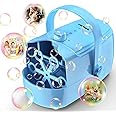 Bubble Machine Automatic Bubble Blower: Durable Bubble Maker 18000+ Big Bubbles Per Minute for Indoor Outdoor Wedding Birthday Party - Portable Bubble Machine for Kids Toddlers