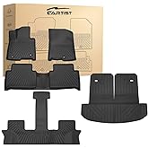 Sorento Floor Mats & Cargo Liner w/Backrest Mats Fit for Kia Sorento 2021-2025 2026 Hybrid (PHEV & HEV) & Plug-in Hybrid, All Weather Floor Liner for Sorento Accessories