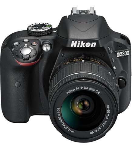 Amazon.com : Nikon D3300 24.2 MP CMOS Digital SLR with 18-55mm DX