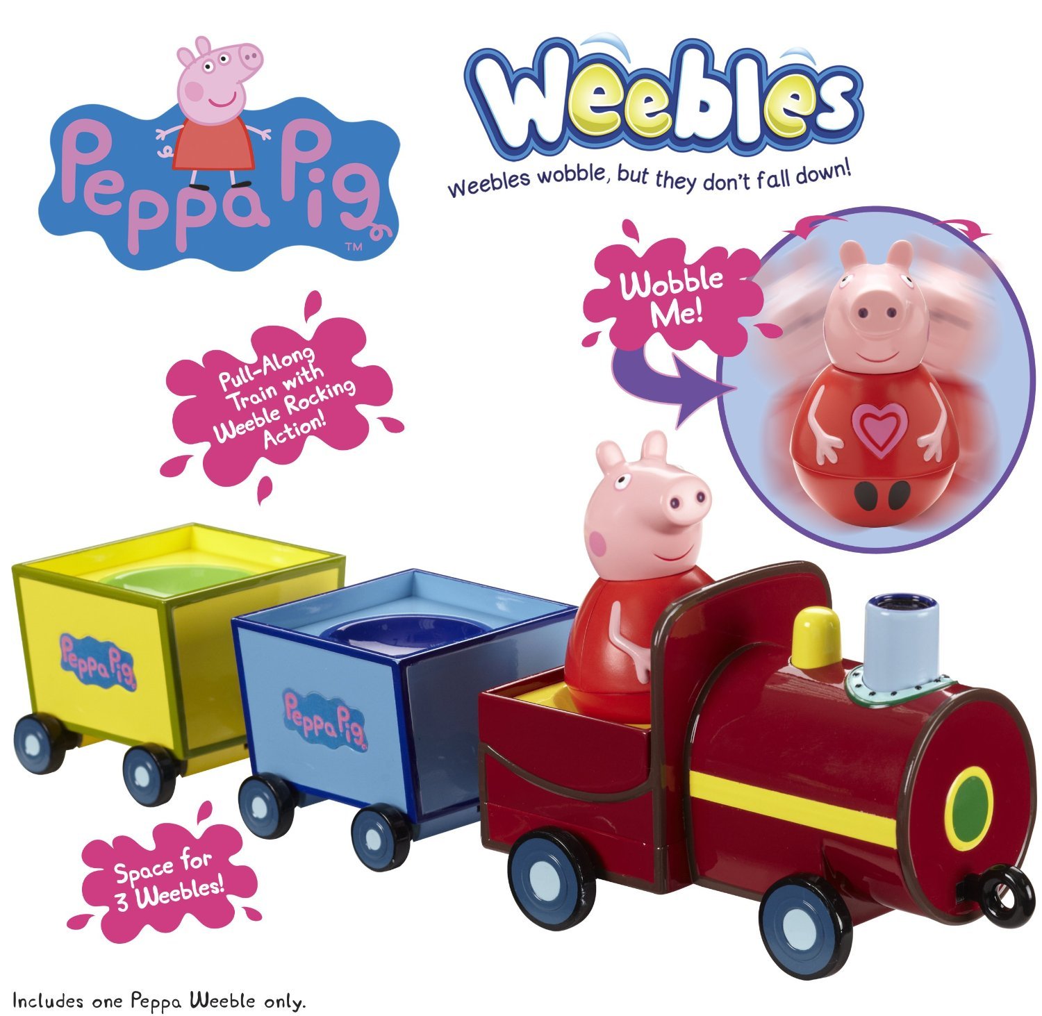 peppa pig weebles train