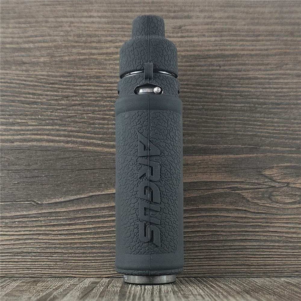 ORIN Voopoo Argus X Case, Texture Silicone Case for Voopoo Argus X AntiSlip Cover Shield Sleeve Wrap Decal Skin(Black)