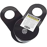 Smittybilt 2744 Universal Snatch Block, Black