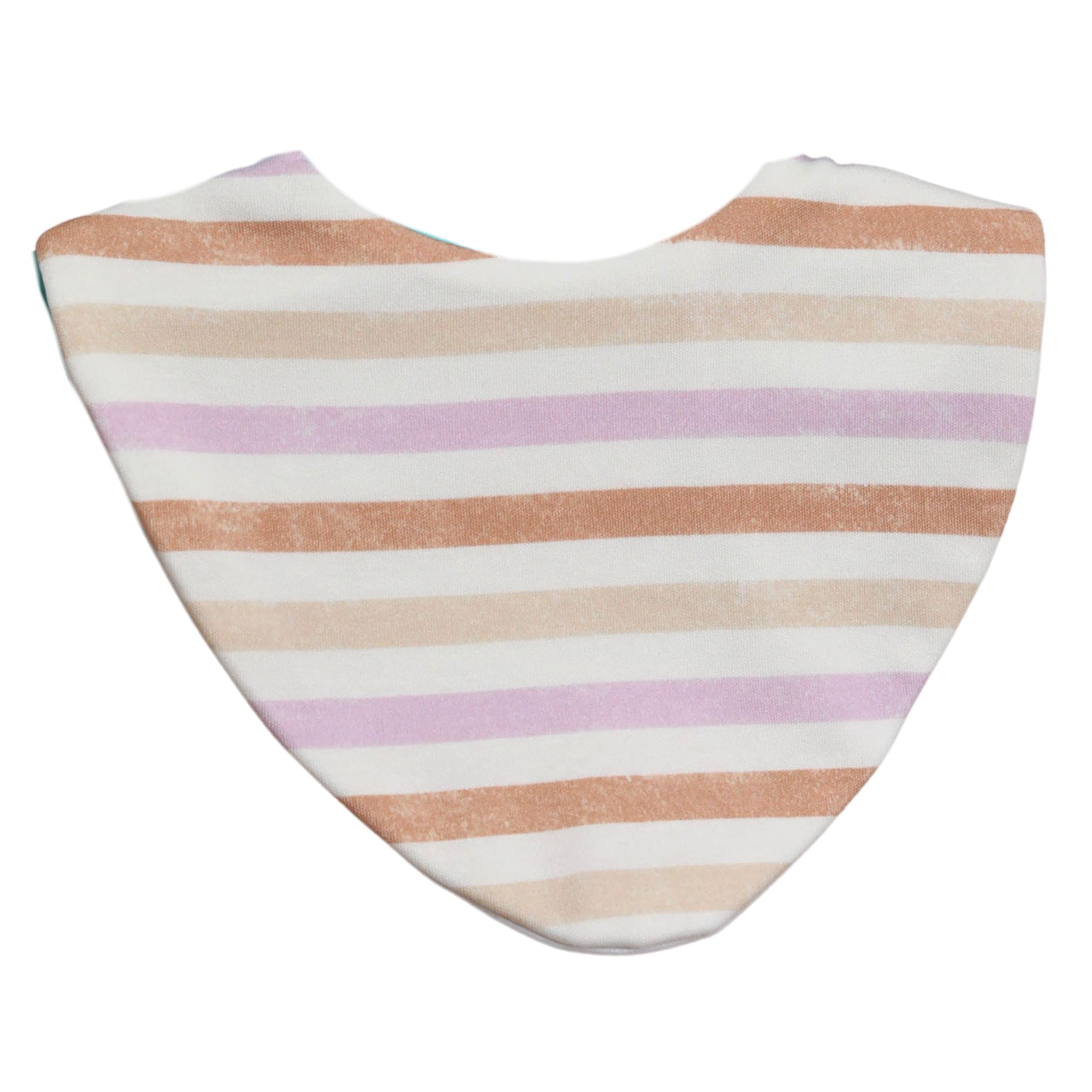 Bibbilyboo Waterproof Baby Dribble Bib, 1 Pack, Baby/Toddler - Highly Absorbent & Naturally Antibacterial - Adjustable, Waterproof & Breathable Fabric - Award Winning Teething Bibs (Stripes)
