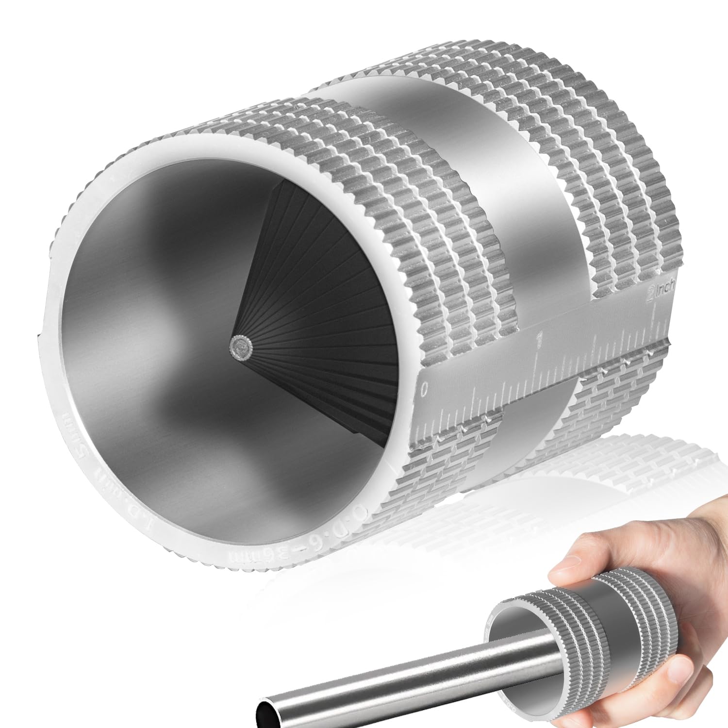 Photo 1 of 1/4" to 1-1/4" Inner/Outer Tubing Reamer Replace for 29983 Model 223S, Deburring Tool Use on Aluminum, Copper, Stainless Steel, Galvanize Tubing and Pipe