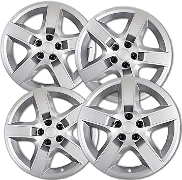 Amazon Com Oxgord Hub Caps For 07 10 Pontiac G6 Pack Of 4 Wheel Covers 17 Inch Snap On Silver Automotive