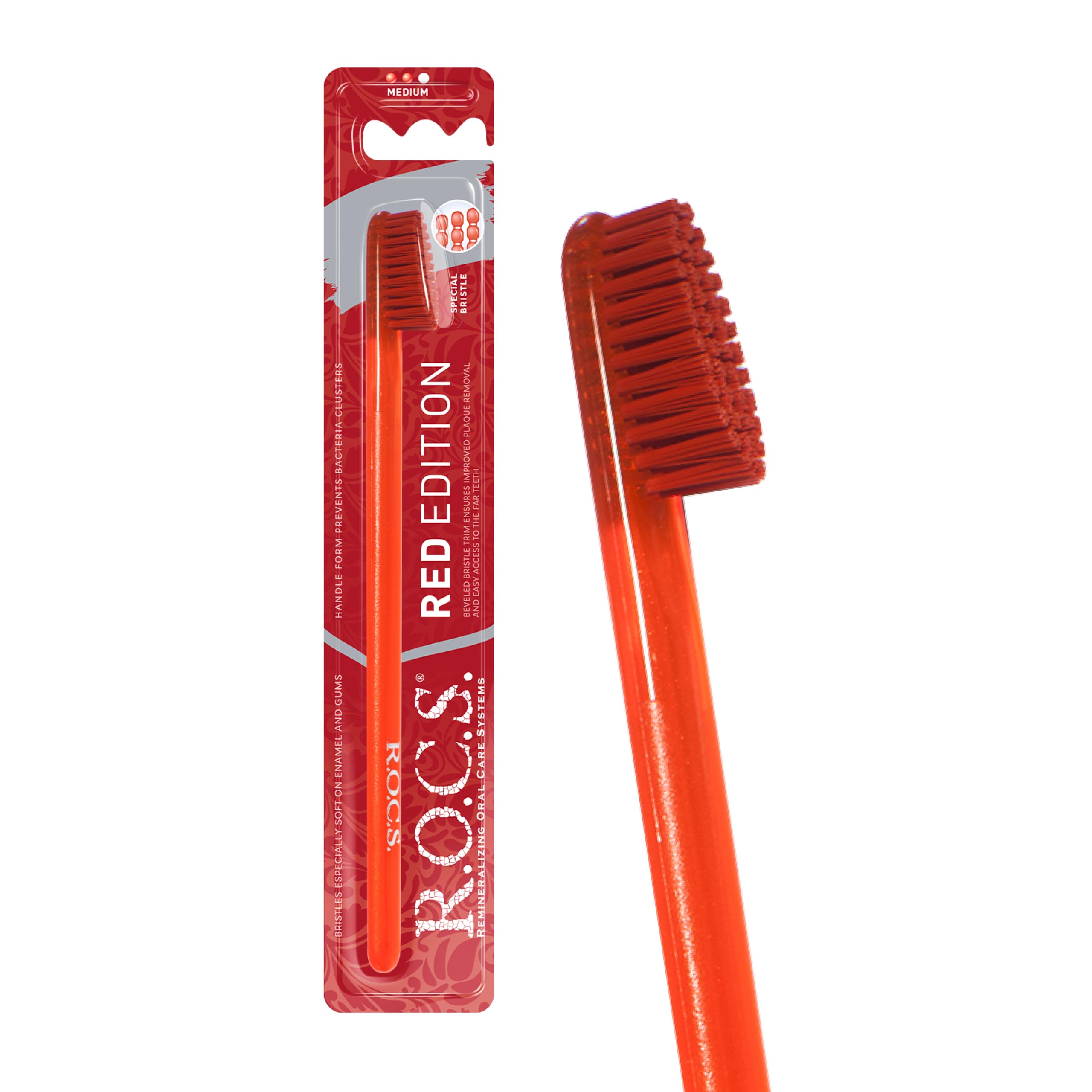 Toothbrush R.O.C.S. Red Edition