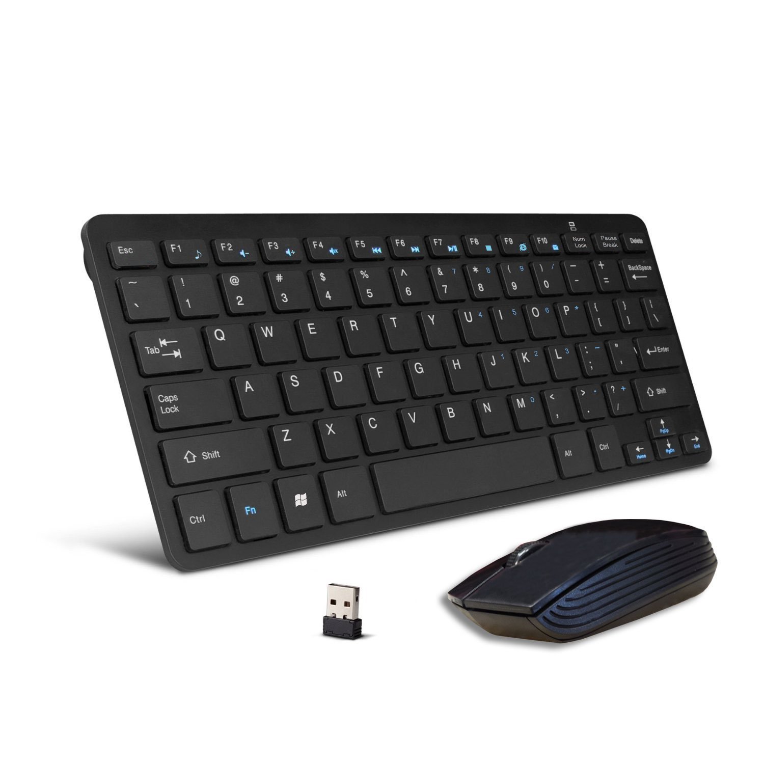 Black Wireless Keyboard & Mouse for Samsung UE55HU7500 Amazon.co.uk