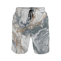 Aluy's boutique Men's Summer Cool Swim Trunks Quick