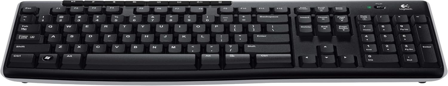 Logitech Wireless Keyboard K270 with Long-Range Wireless: Electronics