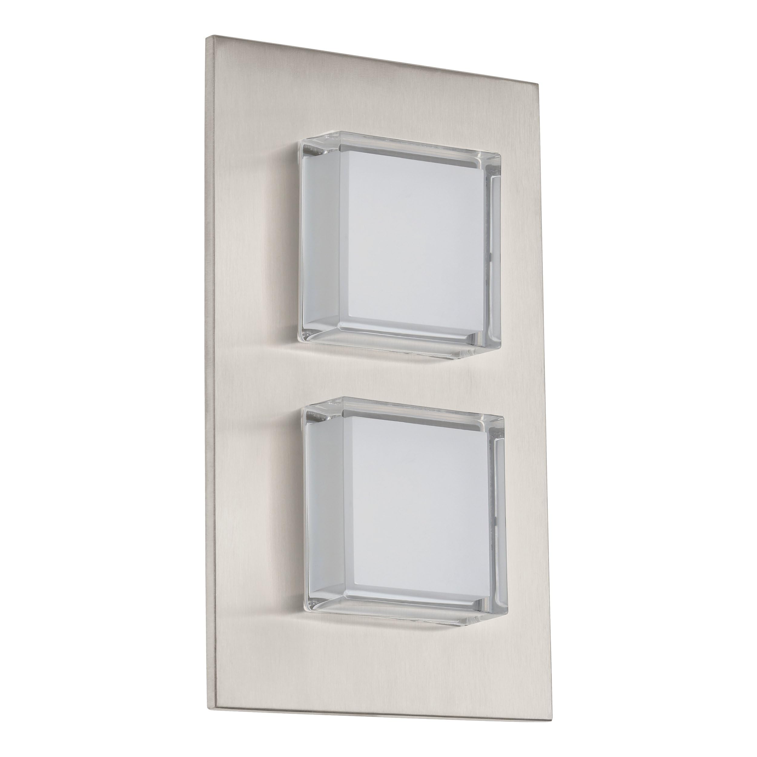 EGLO 93365 LED Stainless Steel Outdoor Wall Light PIAS, One Size