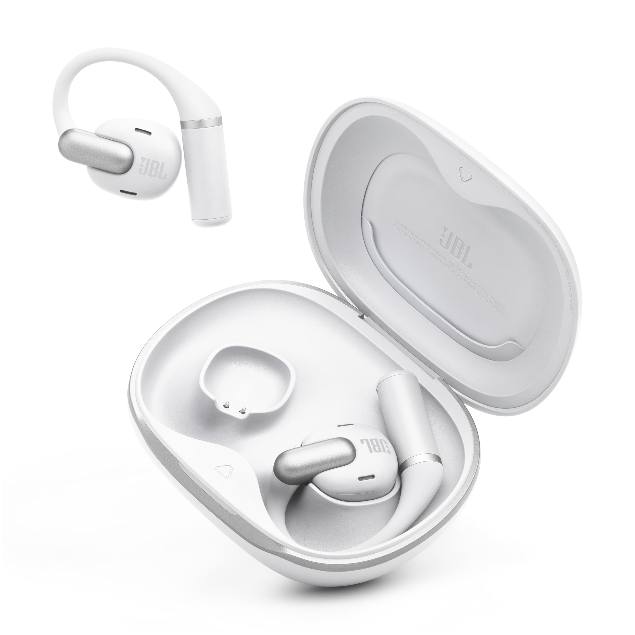 JBL Sense Pro - True Wireless Open-Ear Headphones with Hi-Res Audio (White)
