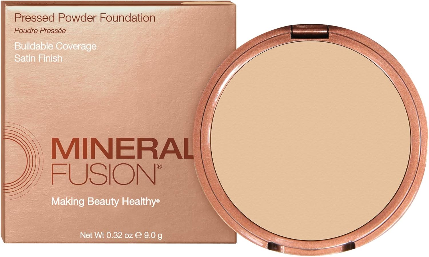 Mineral Fusion Pressed Powder Foundation, Warm 2 Amazon.ca Beauty